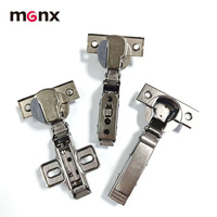 Charnière de porte de meuble à amortissement intégré, fermeture douce, pour armoire, charnière dissimulée