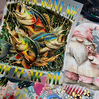 Autocollants holographiques thermocollants tropicaux pour T-shirts et sacs – Commande en gros, motifs personnalisés