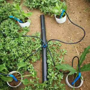 Arco de <span class=keywords><strong>riego</strong></span> de cuatro ramificaciones con tubo y gotero de PC (el estabilizador de flujo azul y negro se vende por separado) - Product Image 3