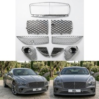 Pour Bentley Continental GT 2020, ensemble de calandre de pare-chocs avant 3SD807647A 3SD807683/684 3SD807676/675 ABS style Muller et style OEM