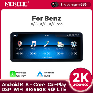 MEKEDE Android 14 Car-play Auto 4G lettore multimediale snapdragon 668S 680 685 8 + 256G risoluzione 2K per <span class=keywords><strong>Benz</strong></span> <span class=keywords><strong>a</strong></span> GLA CLA Class - Product Image 5