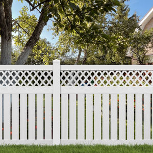 Clôture semi-privée en vinyle pour chevaux, 1,83 m de haut x 2,44 m de large, clôture de sécurité traitée thermiquement - Product Image 6