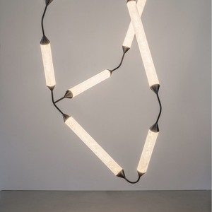 Minimalist Modern Pendant <b>Light</b> Long LED Floor Lamp Designer Style For Bedroom Living Room Study - Product Image 2