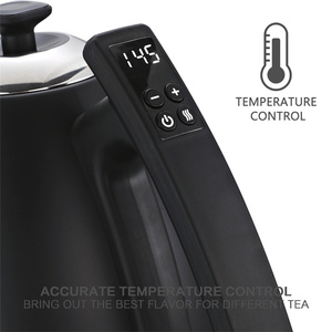 1,7L Smarter Wasserkocher mit Thermostat, Temperaturanzeige, Warmhaltefunktion, 304 Edelstahl, Elektrischer Kessel - Product Image 4