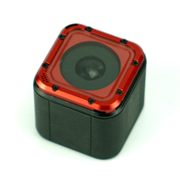 Kit de remplacement de couvercle d'objectif de caméra d'action, cadre en aluminium, bord de protection avec joint d'étanchéité et vis pour GoPro Hero 5/4 Session