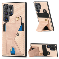 Étui en Cuir PU pour Téléphone Portable avec Support Holster et Portefeuille Sans Fil pour Samsung S25 S23 S24 Ultra Plus A16 A26 A36 A56