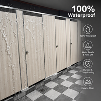 Système de cloisons pour toilettes commerciales, pour les cabines de toilettes publiques