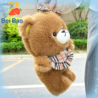Fabricant de jouets en peluche de qualité supérieure au design original, animaux en peluche doux, ours en peluche, poupée mascotte en stock, unisexe pour boutique