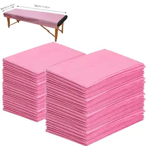Beauty Spa Medical Disposable Perforated Bed Cover Roll Non-Woven Disposable Exam Bed Sheet Covers For Facial/Waxing Bed
