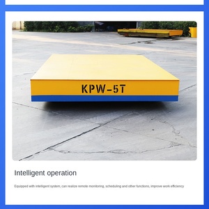 รถเครนแบบแท่นราบควบคุมระยะไกล 15 ตัน แบบอเนกประสงค์ ใช้แบตเตอรี่ ปรับระดับได้ ไม่ต้องใช้ราง สำหรับงานขนย้าย - Product Image 4