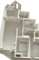 Services d'impression 3D professionnels Maisons miniatures personnalisées Modèles imprimés en 3D Matériaux SLS Nylon/ABS de haute qualité Service de qualité supérieure