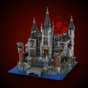 hot-158329 6755 pièces Blocs de construction modulaires Arkham <span class=keywords><strong>Asylum</strong></span> Standard, Briques d'assemblage, Jouet pour enfants, Cadeaux de Noël - Product Image 5