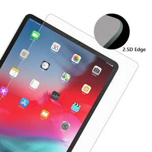 Tablette en <span class=keywords><strong>verre</strong></span> <span class=keywords><strong>trempé</strong></span> incassable 2.5D compatible avec iPad 9th 10.2 Air 2 iPad Pro 11 HD Film transparent anti-rayures - Product Image 5