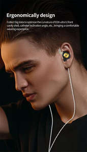 KZ EDX Ultra In-Ear 1DD Dynamique HIFI Surveillance Musique Filaire Écouteurs Jeu Mouvement 3.5MM Pro Stéréo <span class=keywords><strong>DJ</strong></span> Bouchons <span class=keywords><strong>D</strong></span>'<span class=keywords><strong>oreille</strong></span> - Product Image 4