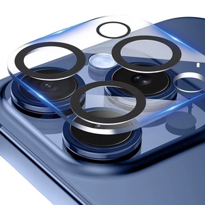 Vetro elettrolitico trasparente Anti-graffio vetro AF per <span class=keywords><strong>iPhone</strong></span> 16 Pro Max 15 14 Plus <span class=keywords><strong>13</strong></span> 12 Pro pellicole per fotocamera - Product Image 6