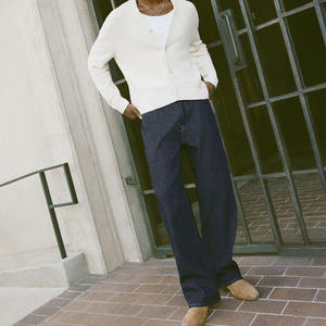 Jeans da Uomo Personalizzati, Gamba Larga e Vestibilità Comoda, Pantaloni Dritti per Streetwear Casual e Uso Quotidiano - Product Image 3