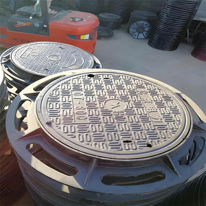 124 d400 e600 f900 भारी लोड डक्टाइल आयरन मैनहोल कवर ट्रैफिक के लिए वर्ग औद्योगिक निर्माण कास्टिंग सेवाओं - Product Image 2