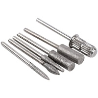 Lot de 6 accessoires populaires pour lime à ongles électrique – Disques de polissage pour manucure et élimination des peaux mortes