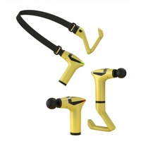 Pistolet de massage sans fil modulaire CYANMED SL-887 avec poignée détachable multifonctionnelle, 4 têtes de massage, batterie au lithium 1500 mAh