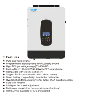 <span class=keywords><strong>Inversor</strong></span> de Corriente de Onda Sinusoidal de 1800 W y 22200 VA, <span class=keywords><strong>Inversor</strong></span> Solar de 12 V a 220 V, <span class=keywords><strong>Inversor</strong></span> MPPT de <span class=keywords><strong>1</strong></span>.8 <span class=keywords><strong>kW</strong></span> de CC a CA, <span class=keywords><strong>Inversor</strong></span> Solar Fuera de Red de 12 V a 220 V - Product Image 2
