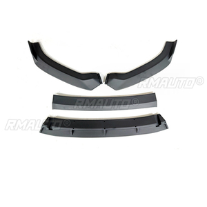 Lame de pare-chocs avant pour Audi A3 S3 2016 2017 2018 2019, Pièces et accessoires extérieurs de voiture, Kit carrosserie, Noir brillant - Product Image 2