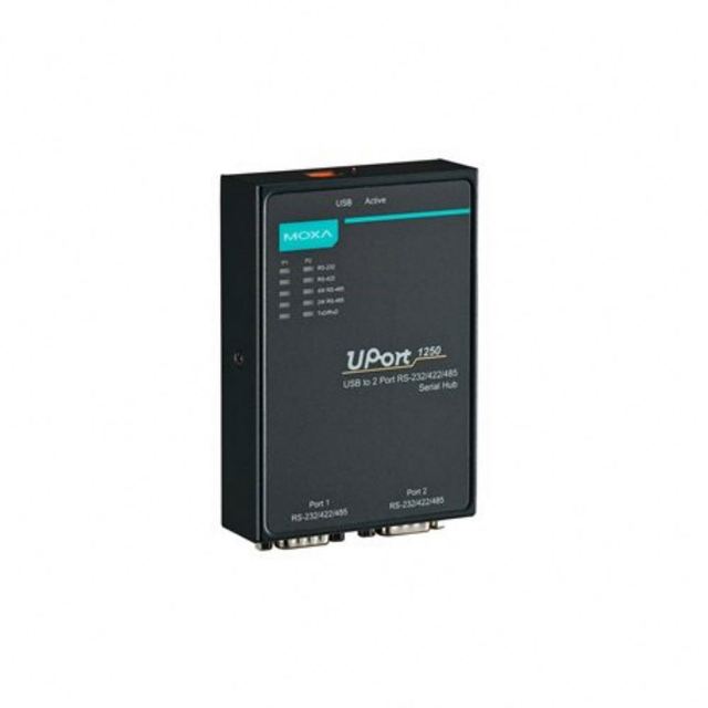 Uport 1250 Usb to 2-port Rs-232/422/485 Serial Hub Converter New Original Industrial Automation Programmable Control Plc Systems