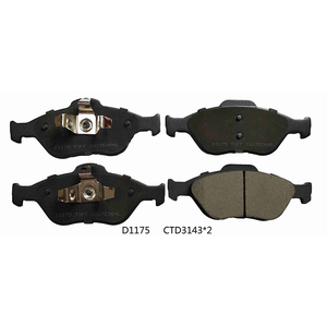 Plaquettes de frein avant SDCX D1175/1 <span class=keywords><strong>206</strong></span> 064/M2N152K021BA/04465-0D120/Silencieuses, faible production de poussière, anti-cristallisation pour Ford - Product Image 2