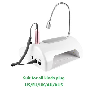 Colector de <span class=keywords><strong>Polvo</strong></span> de Uñas Eléctrico 5 en 1, 96W, Plástico, Multifuncional, con <span class=keywords><strong>Taladro</strong></span> de Uñas y Lámpara LED UV, con Enchufe Estadounidense, para Uso en Salón - Product Image 6