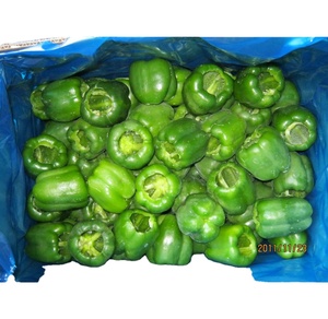 Iqf tiêu xanh thái hạt lựu đông lạnh lát xanh rau đông lạnh - Product Image 4
