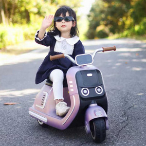 Motocicleta Eléctrica Infantil, Triciclo Recargable, Juguete para Niños y Niñas, Material Plástico - Product Image 1