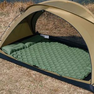 Matelas de camping double gonflable et léger pour 2 personnes, <span class=keywords><strong>lit</strong></span> <span class=keywords><strong>d</strong></span>'extérieur portable, tapis de randonnée imperméable. - Product Image 4