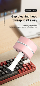 Mini <span class=keywords><strong>aspirateur</strong></span> <span class=keywords><strong>de</strong></span> bureau pratique QD008, nettoyeur <span class=keywords><strong>de</strong></span> <span class=keywords><strong>table</strong></span>, <span class=keywords><strong>aspirateur</strong></span> sec à piles, <span class=keywords><strong>petit</strong></span> <span class=keywords><strong>aspirateur</strong></span> miniature avec brosse <span class=keywords><strong>de</strong></span> nettoyage pour la maison et la voiture - Product Image 5