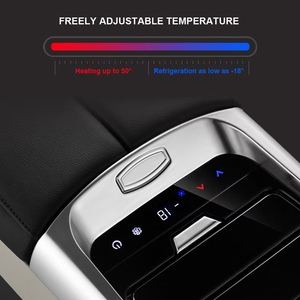 Reposabrazos Multifuncional de Lujo para VAN, Modelo DJZG 2022, con Refrigerador para Auto y Portavasos para <span class=keywords><strong>Mercedes</strong></span> - Product Image 3