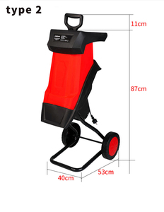 Biotrituratore <span class=keywords><strong>Elettrico</strong></span> da Giardino 2500W, Trituratore Multifunzione a Basso Rumore per Rami, Foglie e Legno con Cesto di Raccolta da 50L - Product Image 4