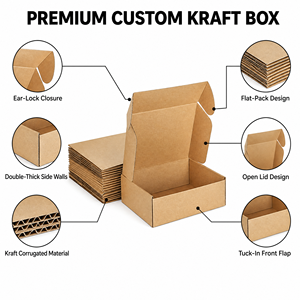 Cajas de Cartón Impresas a Color Grandes y Personalizadas del Fabricante, Cajas para Envíos de Ropa, Cajas Corrugadas Impresas con Logotipos - Product Image 2