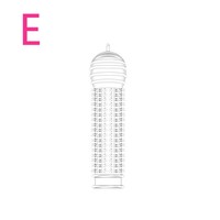 Noppenverzierter Kristall-Penis-Kondom-Sleeve mit Penisring zur Erektionsverstärkung für Männer