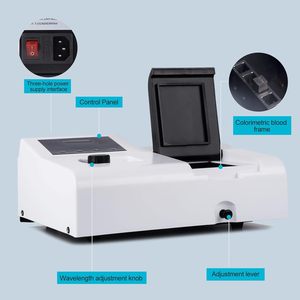 GOYOJO 721 สเปกโตรโฟโตมิเตอร์แบบดิจิตอลแบบพกพา 190-1100 นาโนเมตร, อุปกรณ์วิเคราะห์ในห้องปฏิบัติการ - Product Image 4