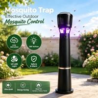 Piège à moustiques commercial au CO2, destructeur de moustiques à dioxyde de carbone pour grandes surfaces extérieures, idéal pour villas, complexes hôteliers et fermes