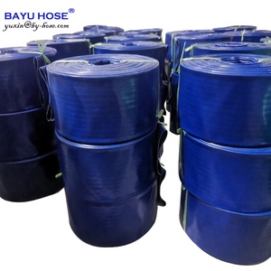 6Bar 5 pouces PVC glisser Layflat <span class=keywords><strong>tuyau</strong></span> <span class=keywords><strong>tuyau</strong></span> bleu PVC livraison d'eau <span class=keywords><strong>tuyau</strong></span> de décharge - Product Image 2
