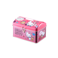 Vente en gros d'usine : Tirelire/Boîte en métal rectangulaire pour enfants avec serrure, en matériaux recyclés, impression personnalisée