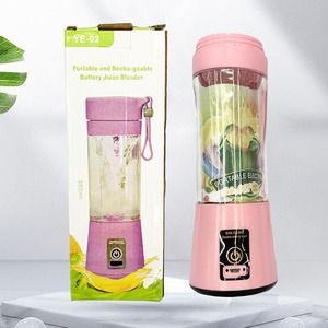 HYRI 2025 Nuevo Licuador Portátil Eléctrico Recargable Mini USB con 6 Cuchillas para Smoothies y Frutas, Inalámbrico para el Hogar - Product Image 4