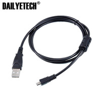 Dailyetech 1,5 m cámara Digital Cable USB de datos Cable para Nikon Coolpix L19 L20 L100 S620 S6000 S6100 S620 UC-E6