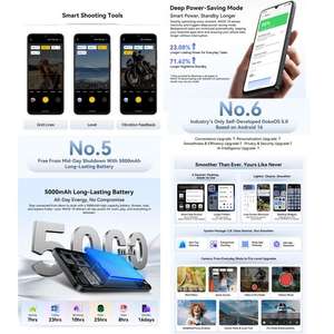 <span class=keywords><strong>Smartphone</strong></span> <span class=keywords><strong>Blackview</strong></span> WAVE 10, prix bas, dernier modèle, 8 Go + 256 Go, Android 16, téléphone mobile - Product Image 5