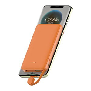 Câble de type C intégré super mince PD 20W & QC 22.5W Chargeur <span class=keywords><strong>mobile</strong></span> à charge rapide Banque d'alimentation 5000mAh - Product Image 6