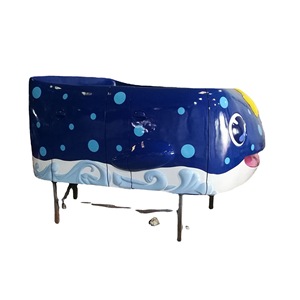 Indoor Playground Play Equipment 9 Person PP Bench Seat For Children's <b>Entertainment</b> Area - Product Image 2
