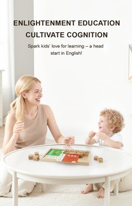 Jeu de comptage <span class=keywords><strong>des</strong></span> mots en français 2026, jouet en bois de correspondance <span class=keywords><strong>des</strong></span> lettres, puzzle d'apprentissage et d'éducation Montessori ABC - Product Image 6