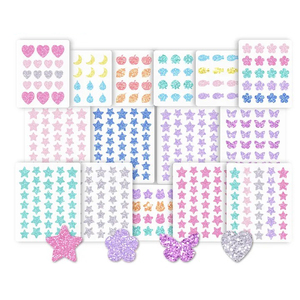 Fábrica Venda Quente Bonito Glitter Estrela Patches À Prova D' Água Hidrocolóide Acne Tratamento para Maquiagem Rosto Aplicação para Toda A Pele - Product Image 1