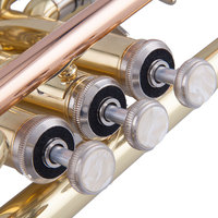Taishan Brand High Quality Wholesale Brass Bb Key Gold Lacquer Trumpet for Performance