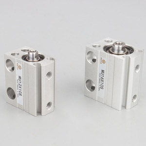 กระบอกลม Airtac MU16X10S แบบติดตั้งอิสระ ตัวกระบอกอะลูมิเนียม รุ่นมาตรฐาน - Product Image 2