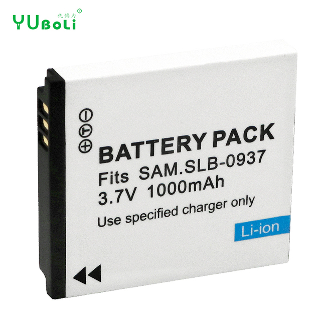 Replacement Camera Battery 900mAh SLB-0937SLB 0937  for Samsung Camera